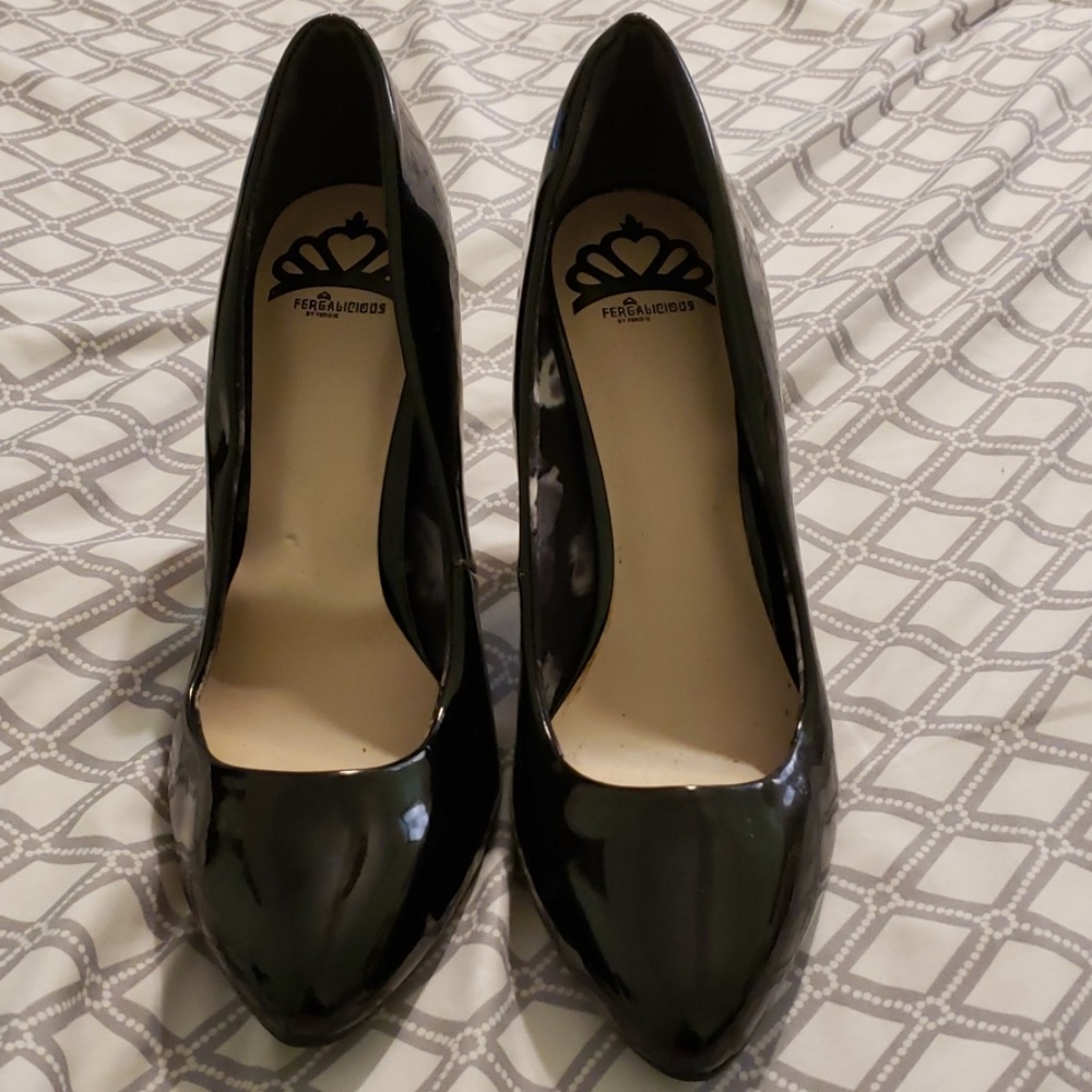 Fergie Black Heels